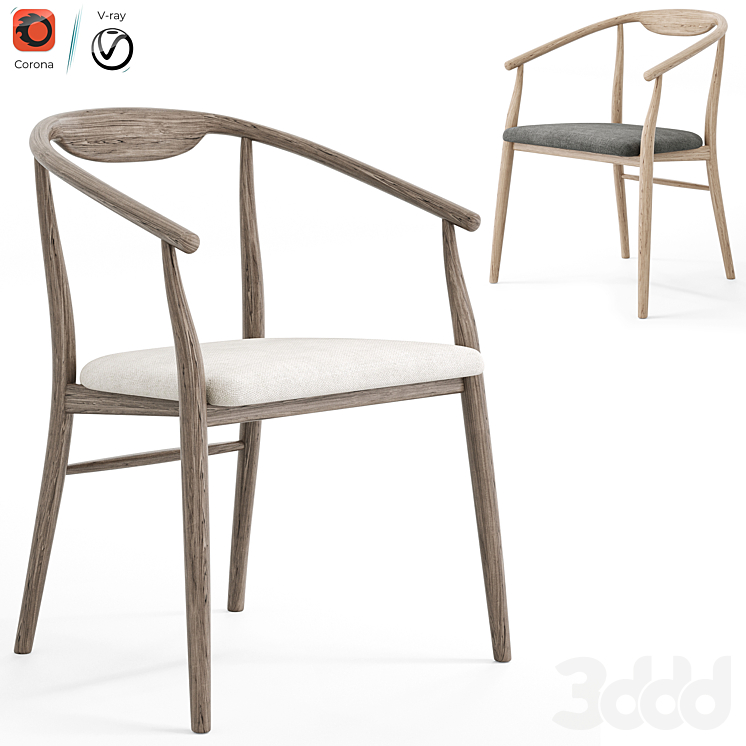 Chair Turin By Deephouse - Стулья - 3D модель