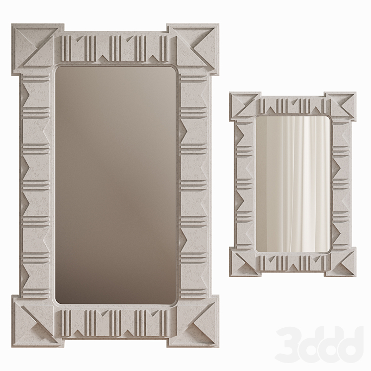 Зеркало Archae Mirror by Rachel Donath Зеркала 3D модель