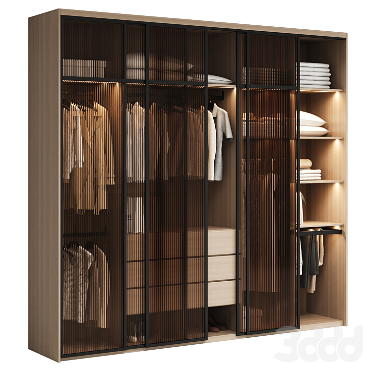 Wardrobe 05 - Шкафы - 3D модель