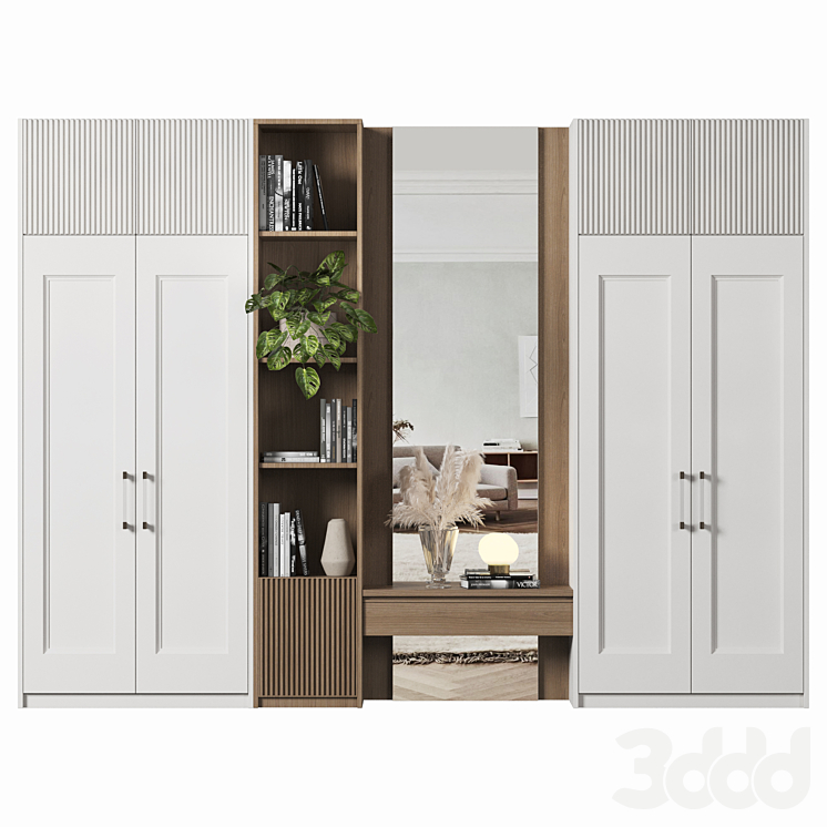 wardrobe - Шкафы - 3D модель