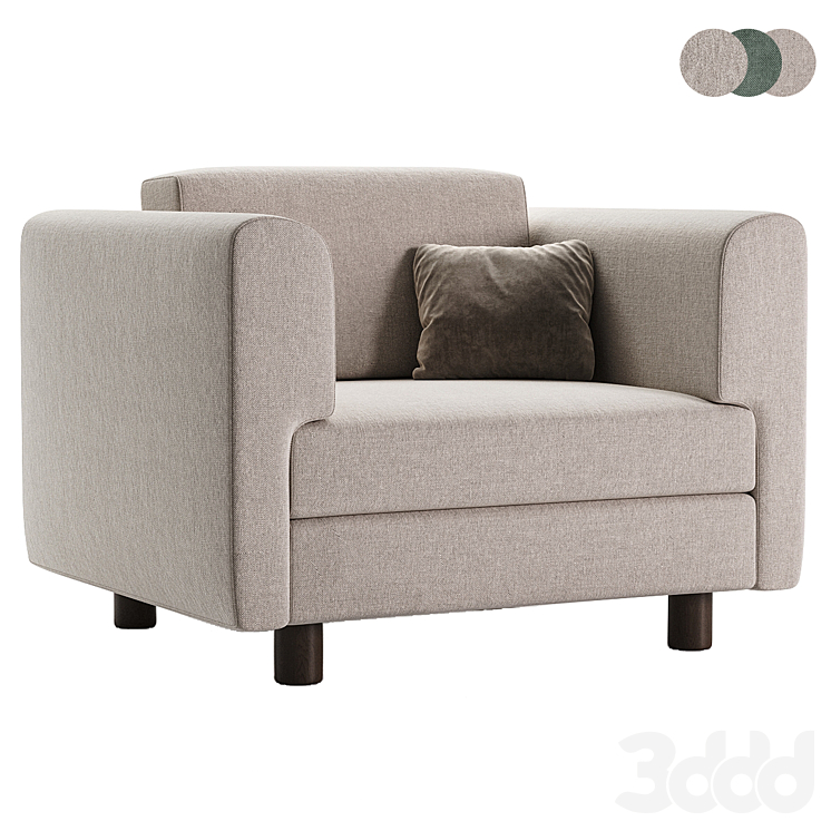 Кресло Инмар | Divan.ru - Кресла - 3D модель