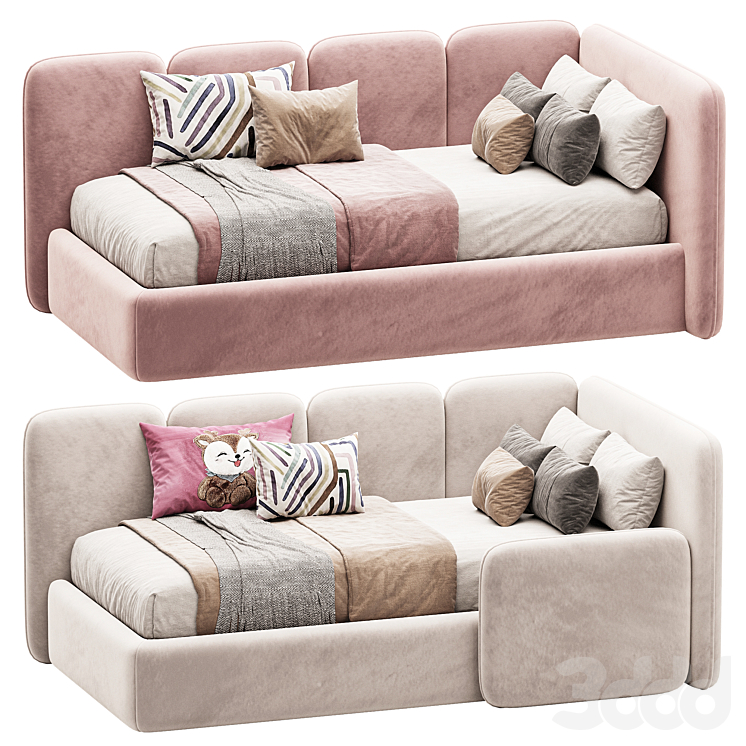 Alice Corner Bed Кровати 3D модель