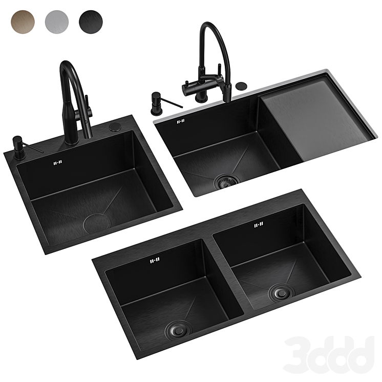 Кухонные мойки Gappo - Мойка - 3D модель