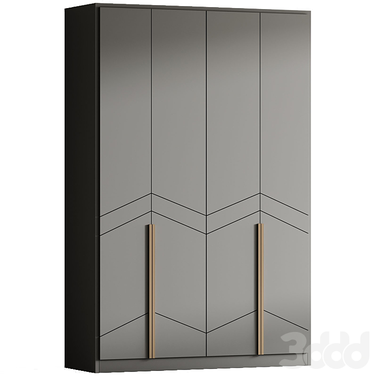 Wardrobe 02 - Шкафы - 3D модель