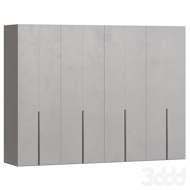 Saffiano Wardrobe - Шкафы - 3D модель
