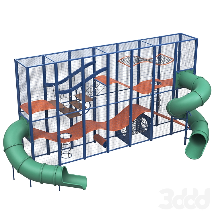 Лазалия 7 Мини - Детская площадка - 3D модель