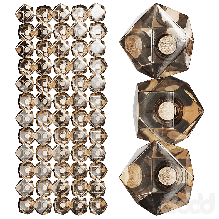 Henge - ARCADE by Ugo Cacciatori - Бра - 3D модель