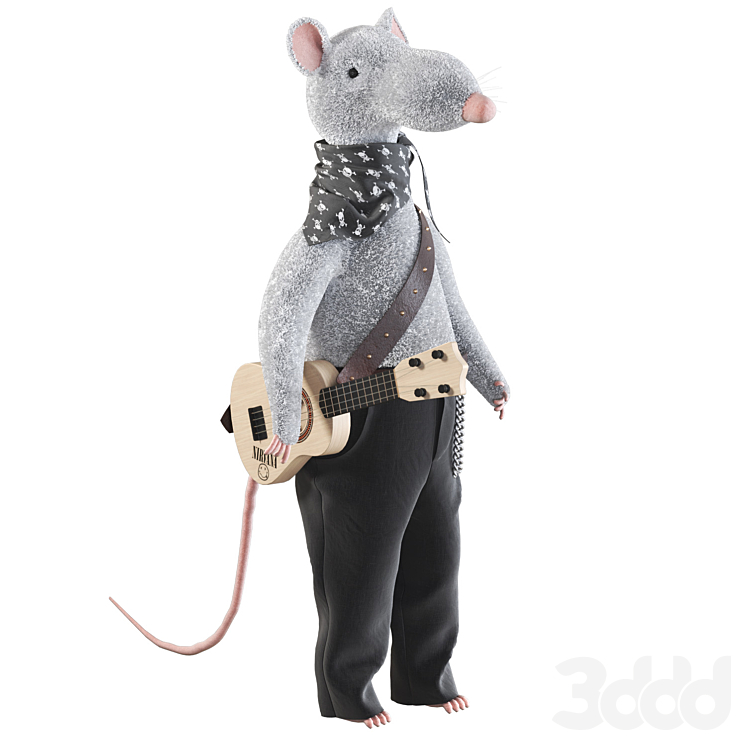 Мягкая игрушка «George the Rat» - Игрушки - 3D модель
