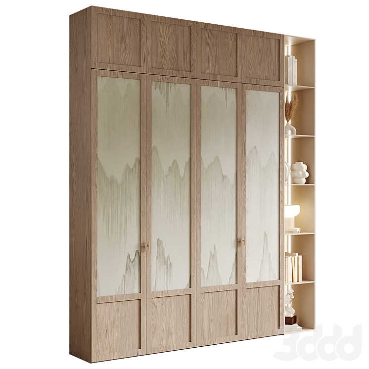 Furniture Composition Шкаф - Шкафы - 3D модель