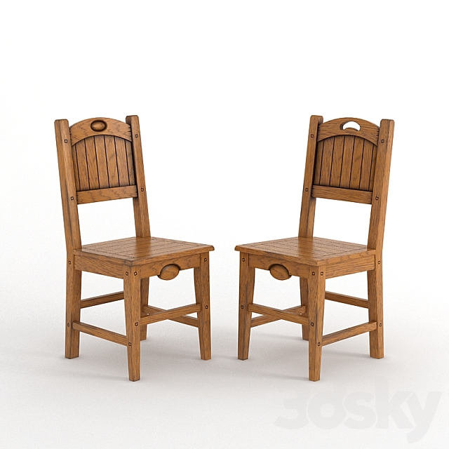 Country Chair 02 3DSMax File - thumbnail 1