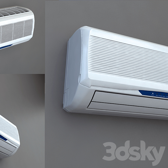 Air-conditioning Mitsubishi 3DSMax File - thumbnail 1
