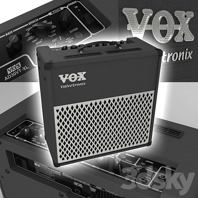 Combo Vox AD30VT-XL 3DSMax File - thumbnail 1