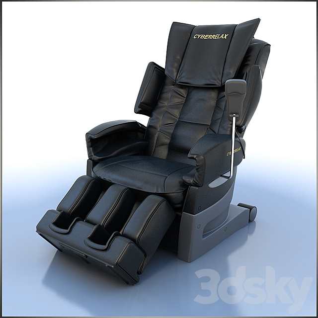 Cyber Relax EC-3700 Fujiiryoki Massage Chair 3DSMax File - thumbnail 1
