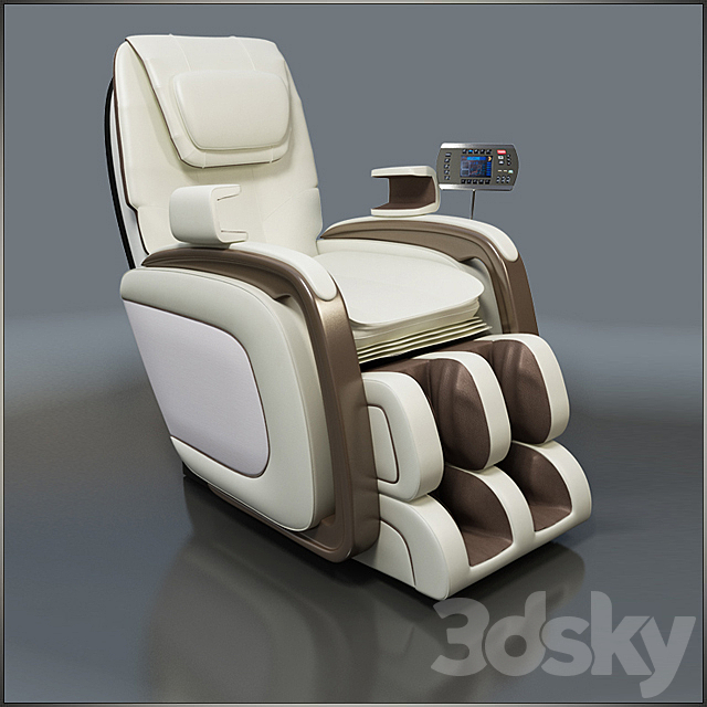 Massage Chair US MEDICA Cardio GM-870 3DSMax File - thumbnail 1