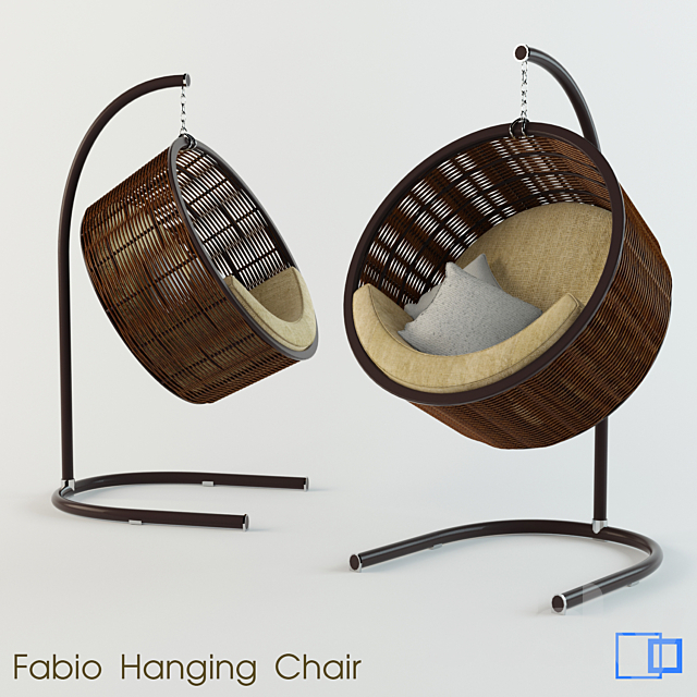 Fabio Hanging Chair 3DSMax File - thumbnail 1