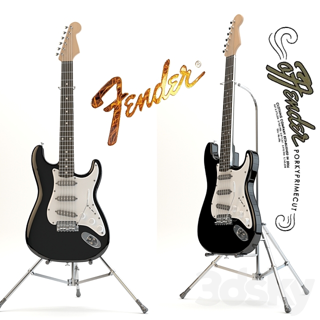 Fender Starcoast 3DSMax File - thumbnail 1