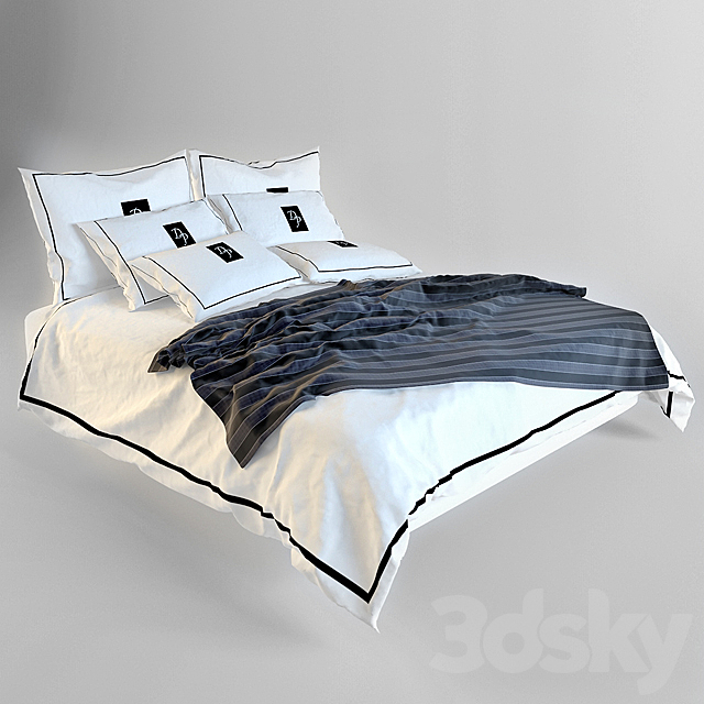bed linens 3DSMax File - thumbnail 1