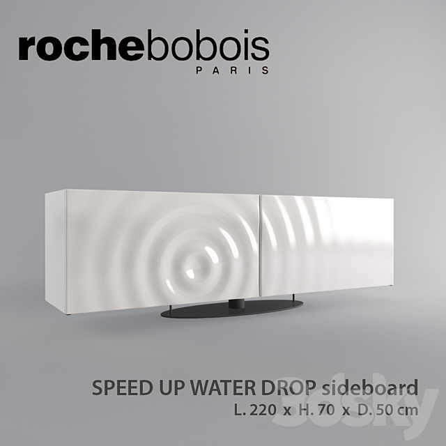 ROCHEbobois SPEED UP WATER DROP 3DSMax File - thumbnail 1