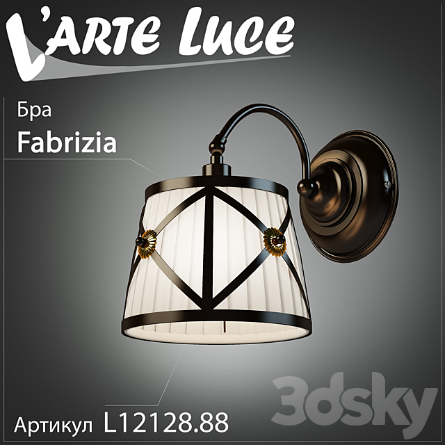 Larte Luce Fabrizia L12128.88 3DSMax File - thumbnail 1