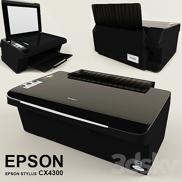 Epson CX4300 3DSMax File - thumbnail 1