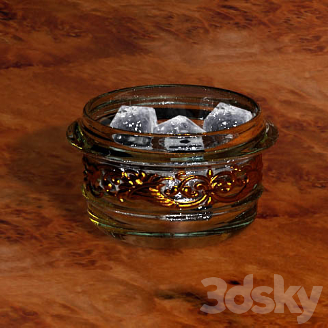 Vase with ice 3DSMax File - thumbnail 1