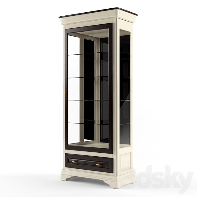 Cabinet with a showcase of “Vlad” 3DSMax File - thumbnail 1