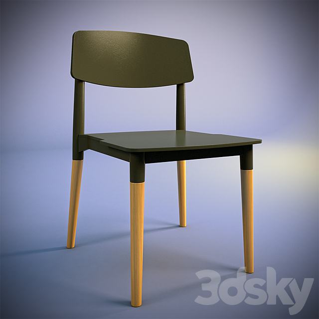 Chair P & W-018 3DSMax File - thumbnail 1