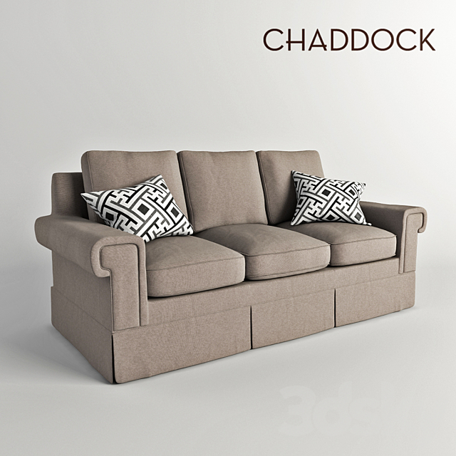 Chaddock _ Choise sofa 3DSMax File - thumbnail 1