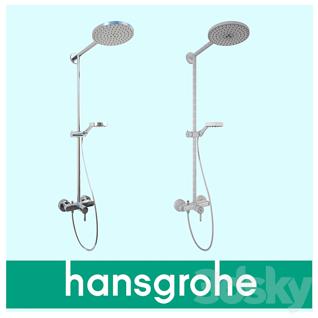 Hansgrohe Raindance Showerpipe 180 EcoSmart Free Download