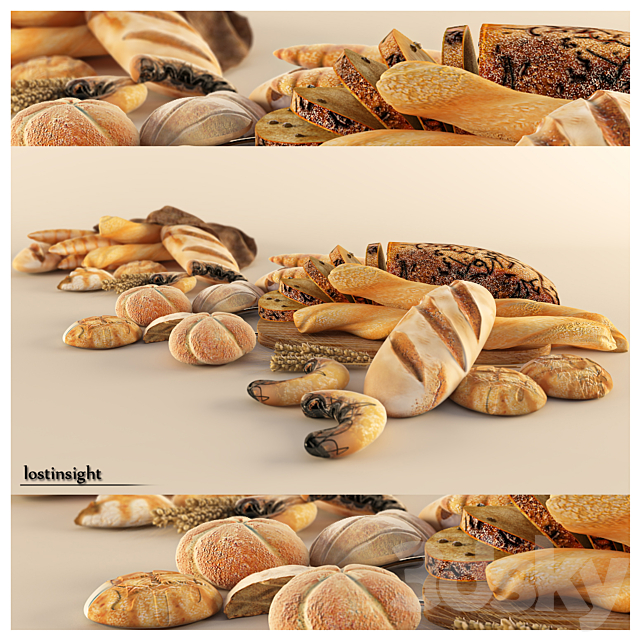 Bread Cravings 3DSMax File - thumbnail 1