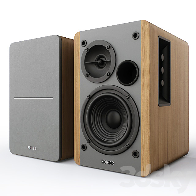 Speakers Edifier R1280T 3DSMax File - thumbnail 1