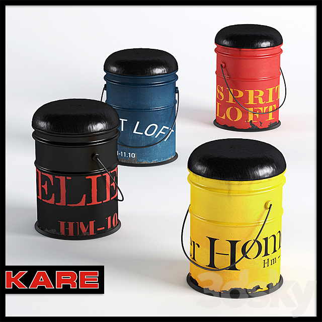 Kare Stool Bucket Free Download