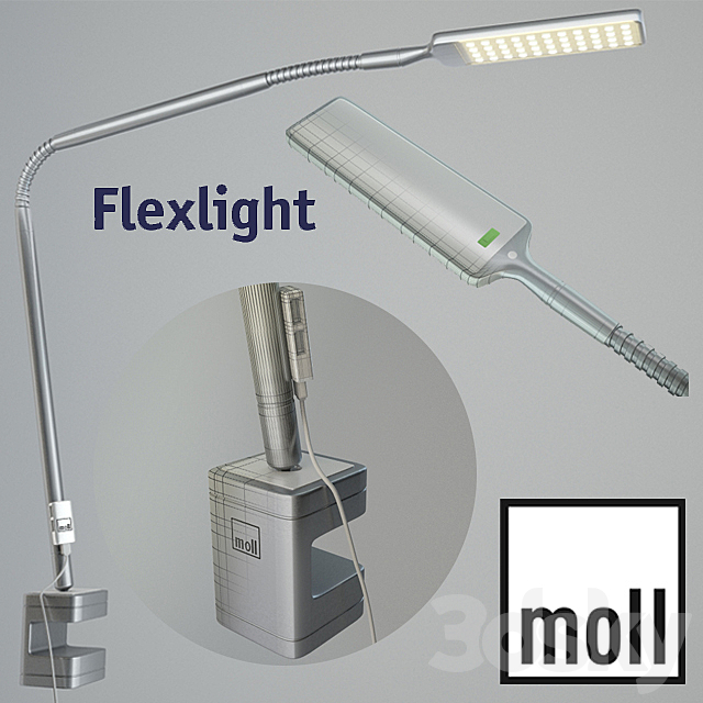 Moll FLEXLIGHT 3DSMax File - thumbnail 1