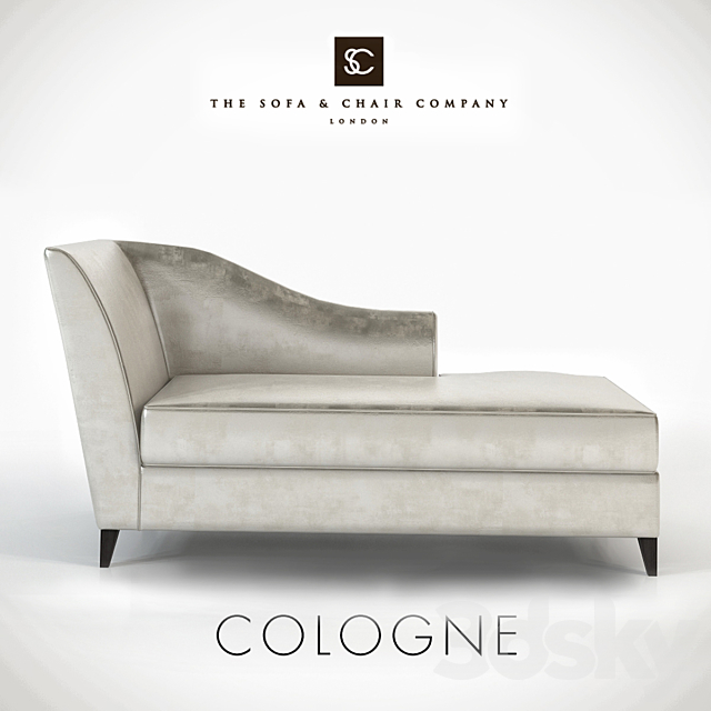 The sofa and chair Cologne 3DSMax File - thumbnail 1