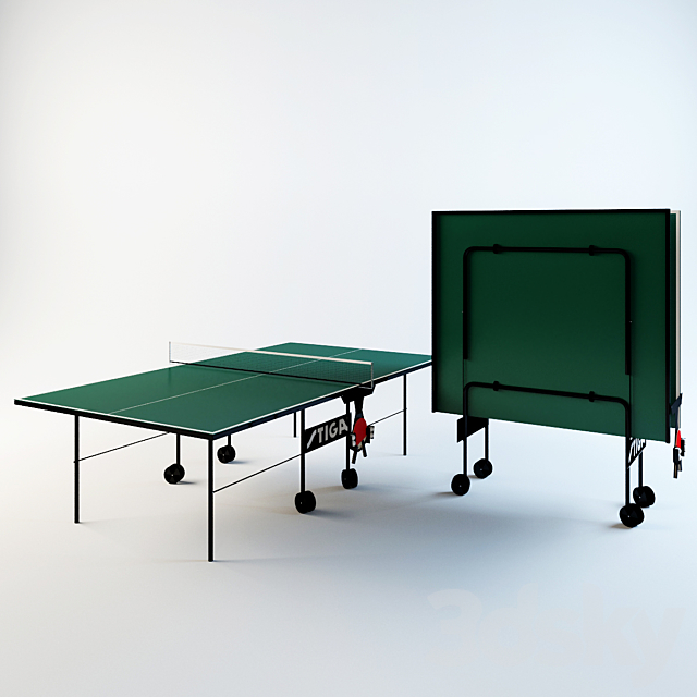 Stiga table tennis table 3DSMax File - thumbnail 1