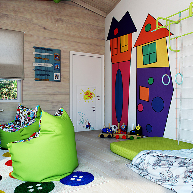 Doors for young bosses 3d