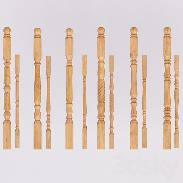 Balusters 3d
