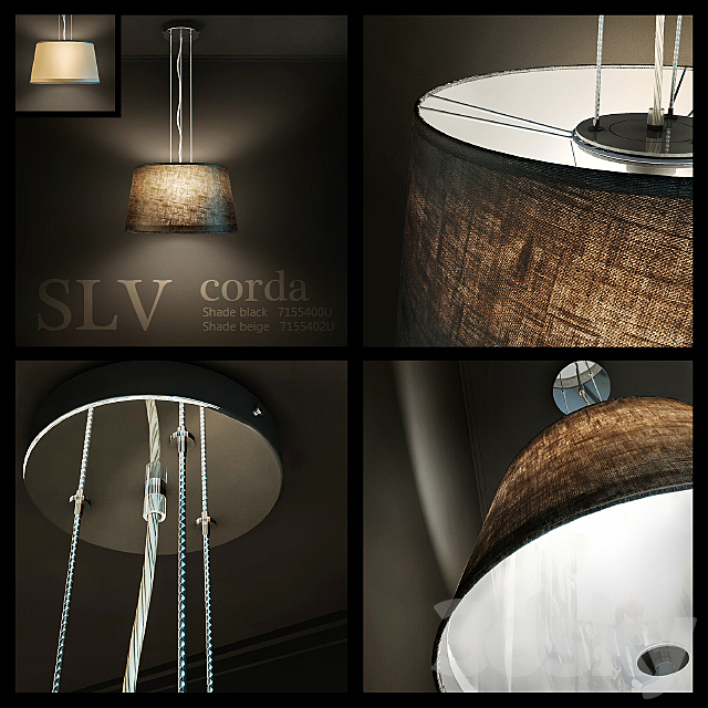 Hanging lamp SLV Corda Free Download