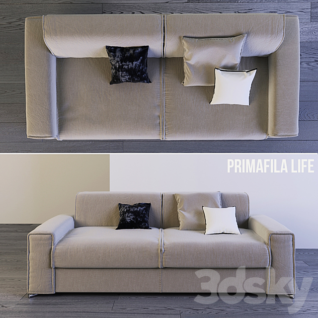 Sofa Primafila Life 3DSMax File - thumbnail 1