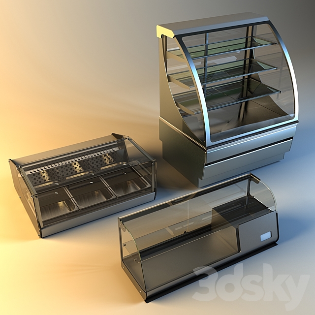 Refrigerated display cases 3DSMax File - thumbnail 1