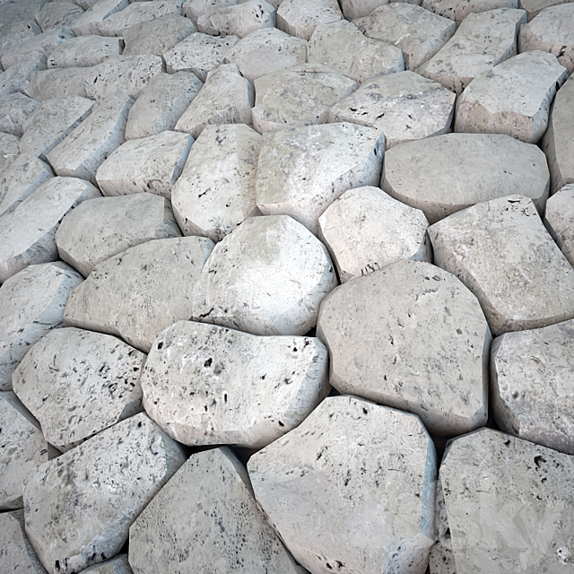 masonry stones 3d