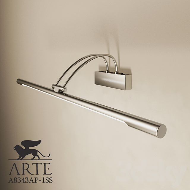 Arte Lamp A8343AP-1SS 3d