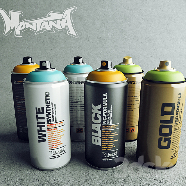 Montana spray cans Free Download