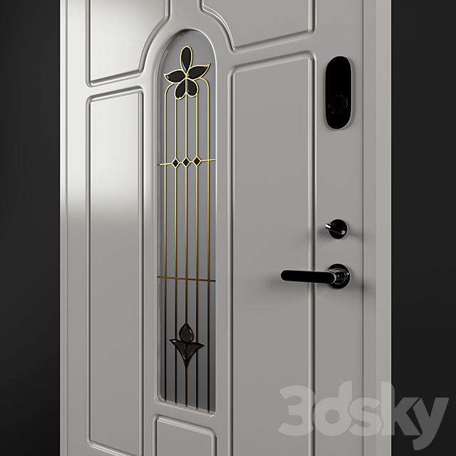Door entrance 3d