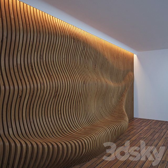Decorative panel-bench Free Download
