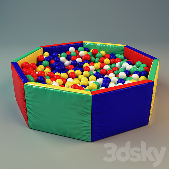 Dry pool 3DSMax File - thumbnail 1
