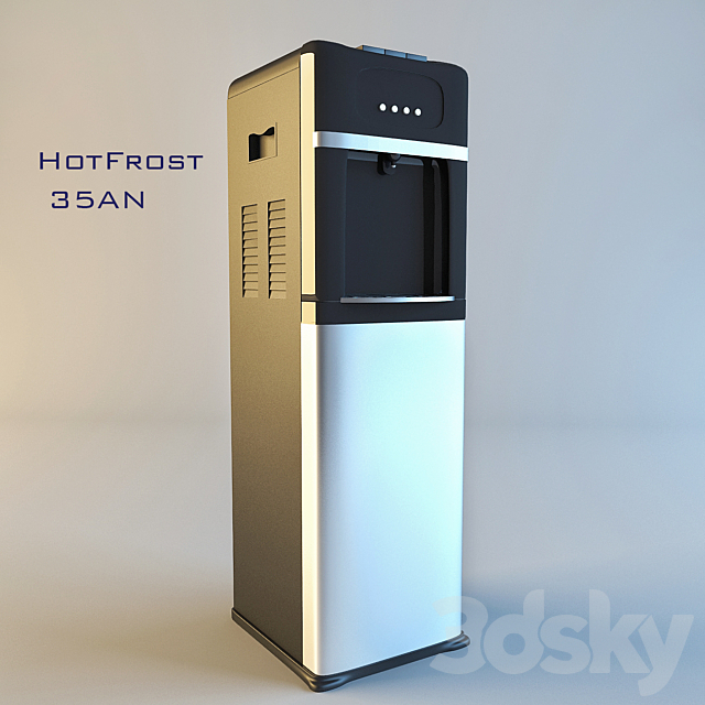 Cooler HotFrost 35AN 3DSMax File - thumbnail 1