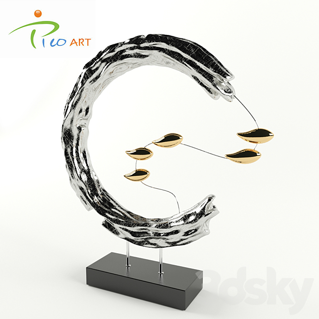 Sculpture with birds from Pico Art Co 3DSMax File - thumbnail 2