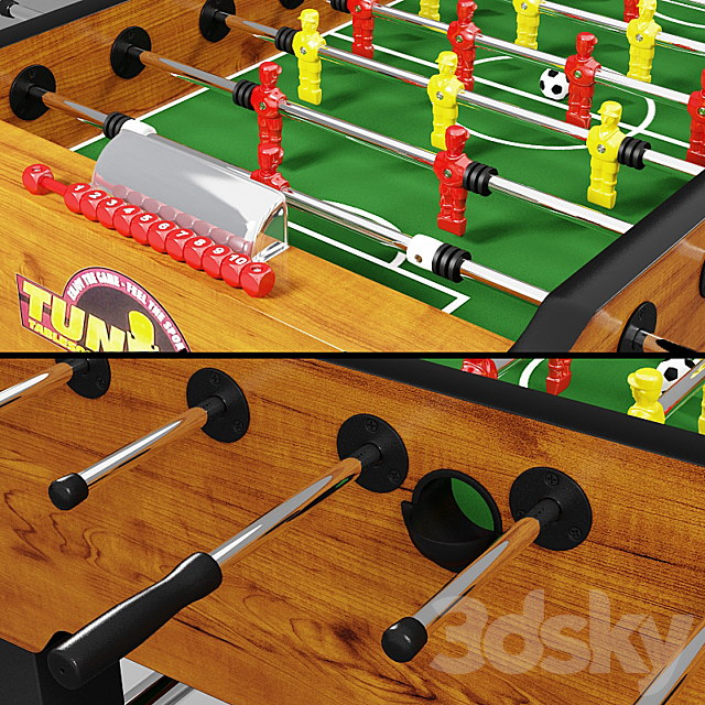 Table football 3d