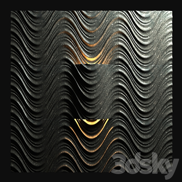 3d tiles Lithos Design - Seta 3d